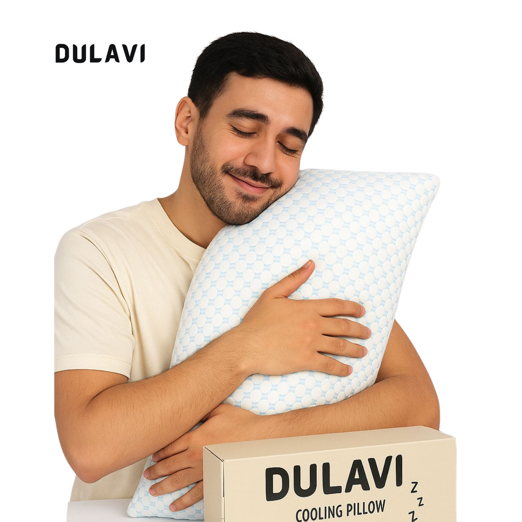 Cooling memory foam pillow