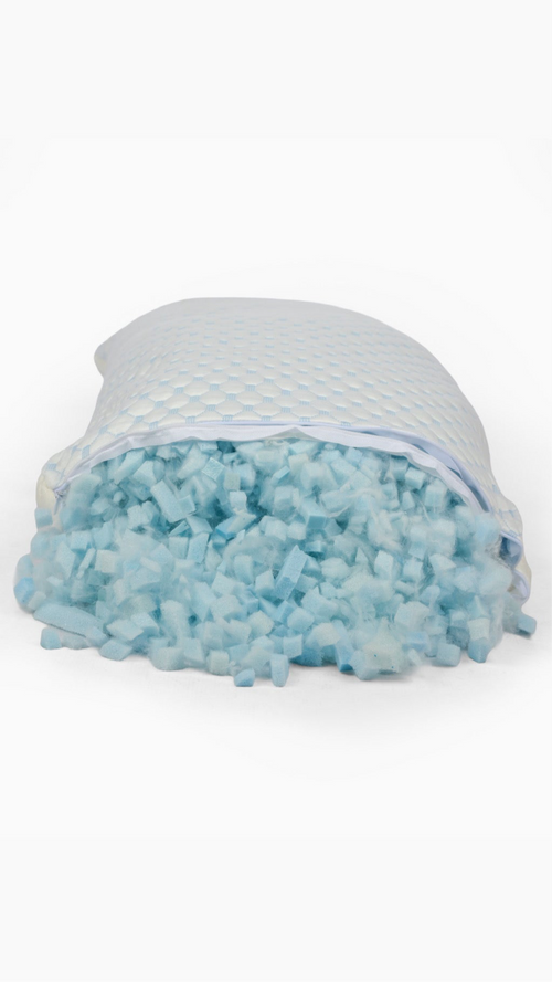 Cooling memory foam pillow
