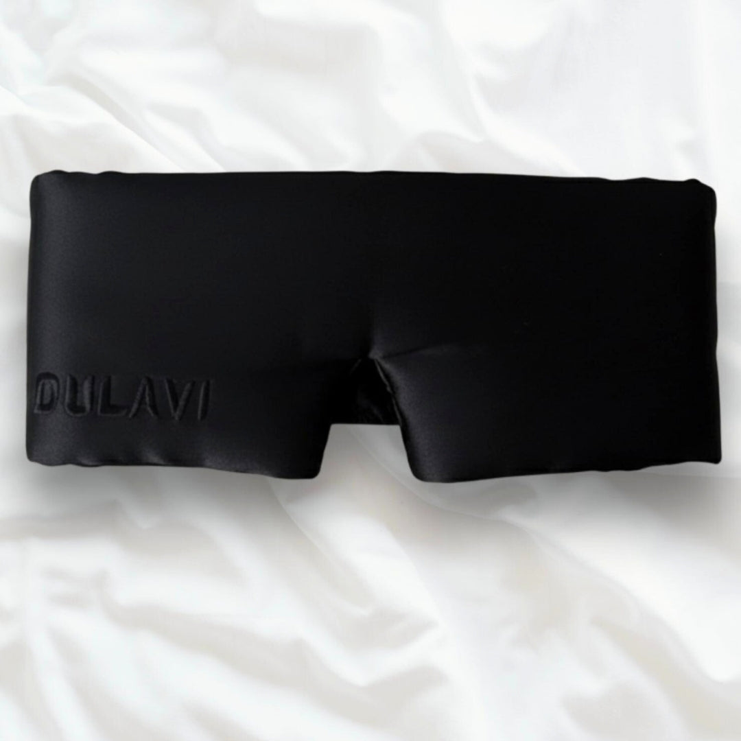 Sukoon silk sleeping Mask-Black