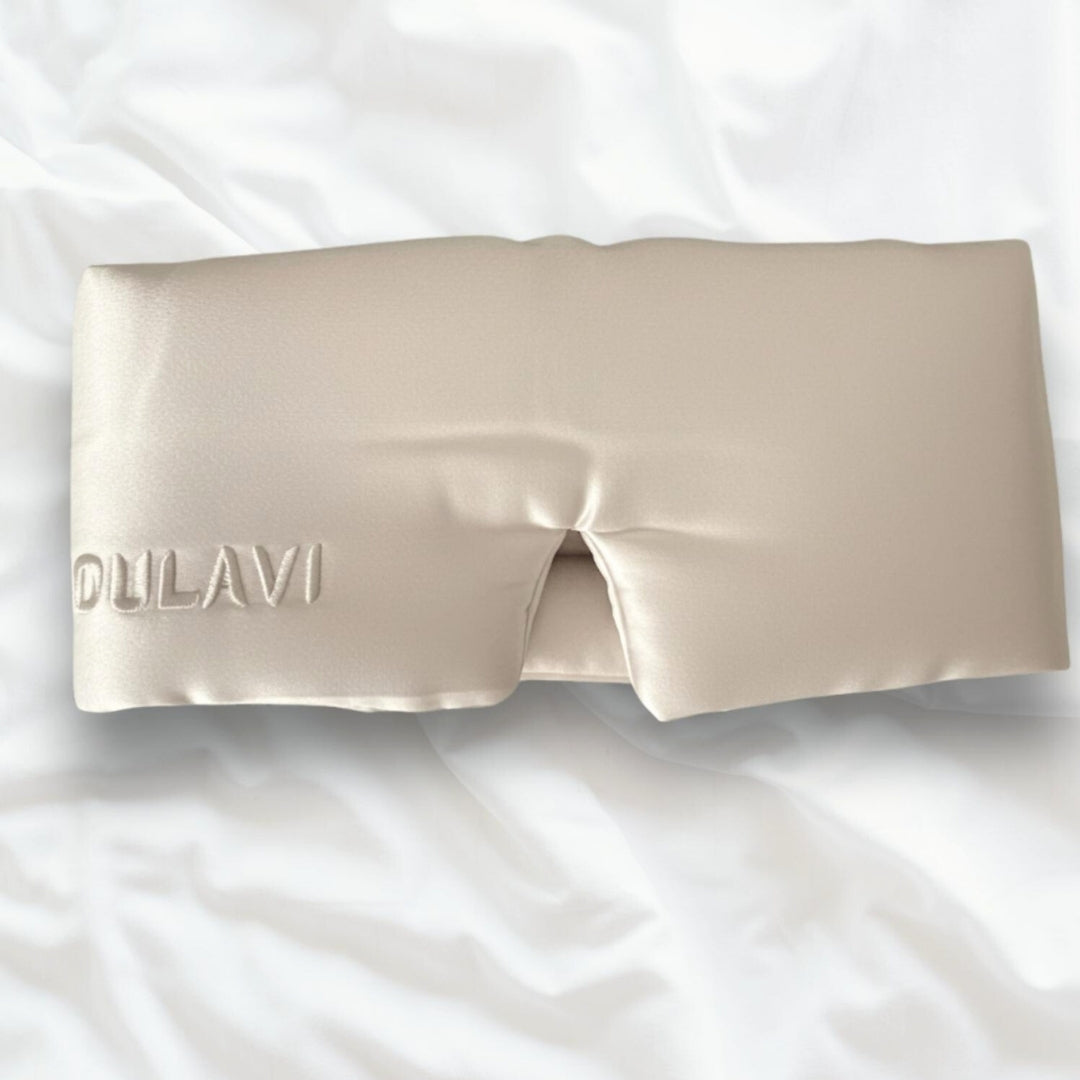 Sukoon silk sleeping Mask-Beige