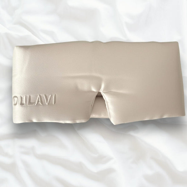 Sukoon silk sleeping Mask-Beige