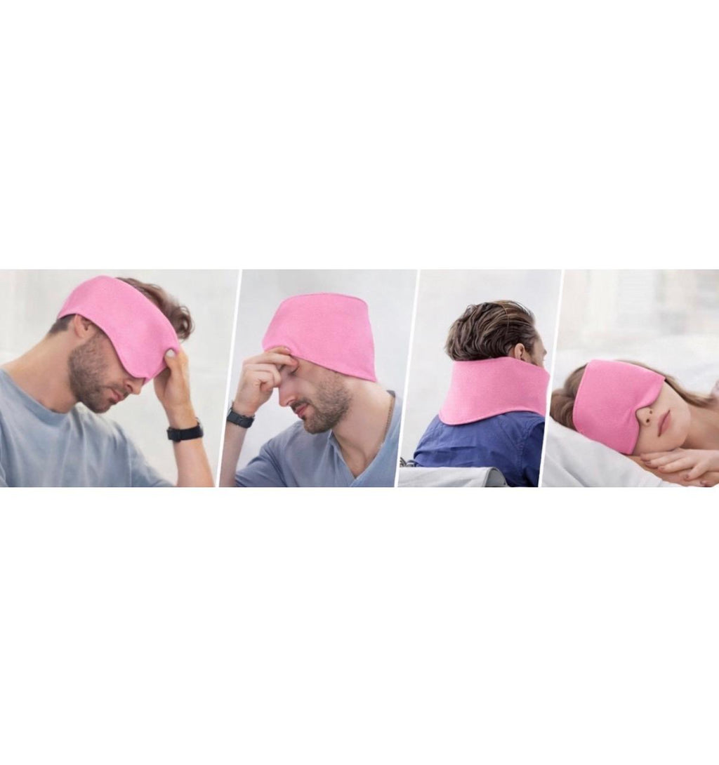 Dulavi Cooling Eye Mask - Pink Edition