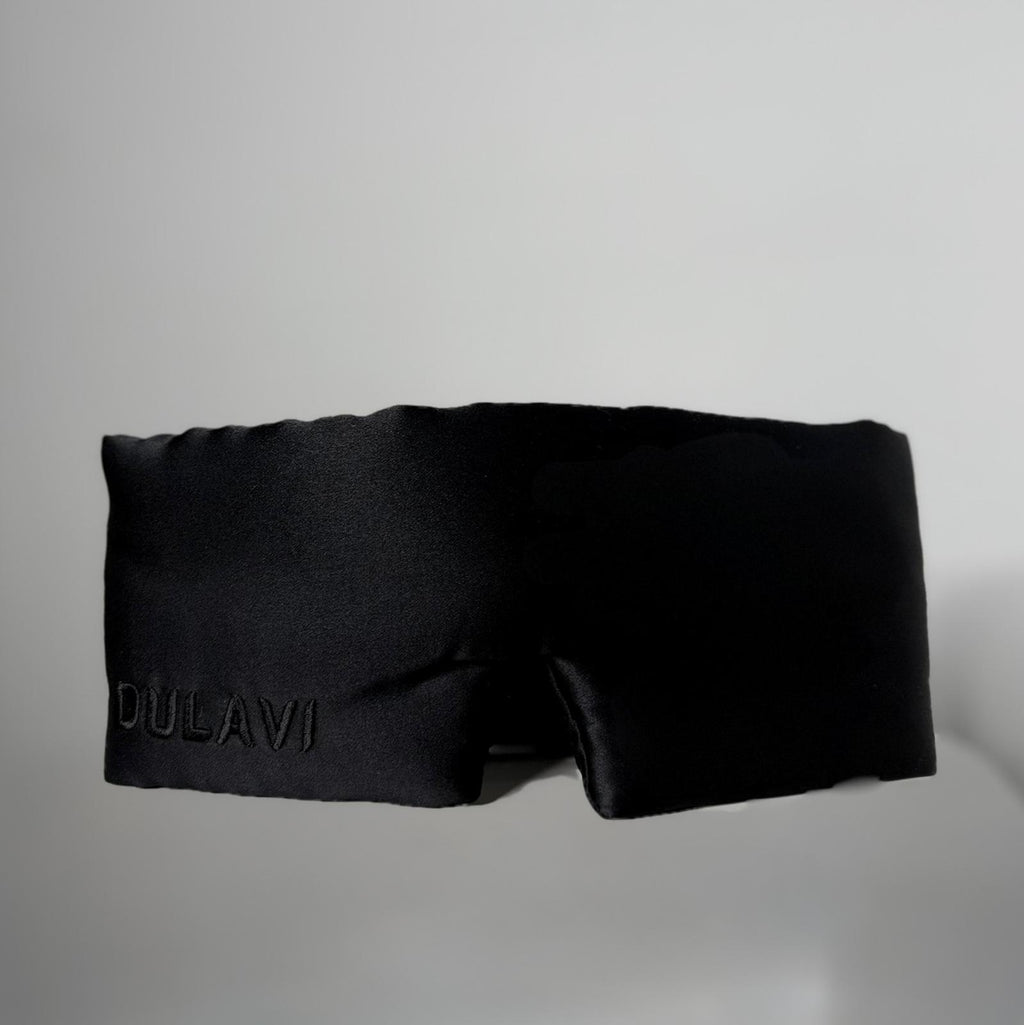 Sukoon silk sleeping Mask-Black