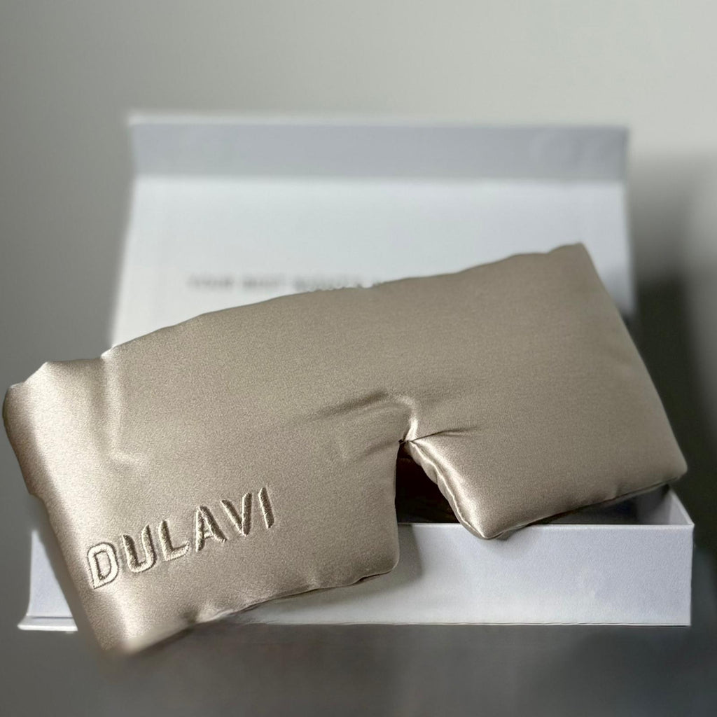 Sukoon silk sleeping Mask-Beige