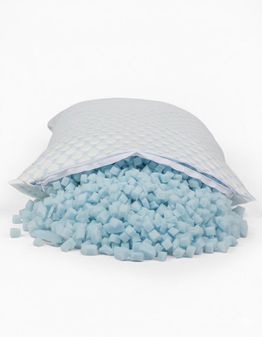 Cooling memory foam pillow