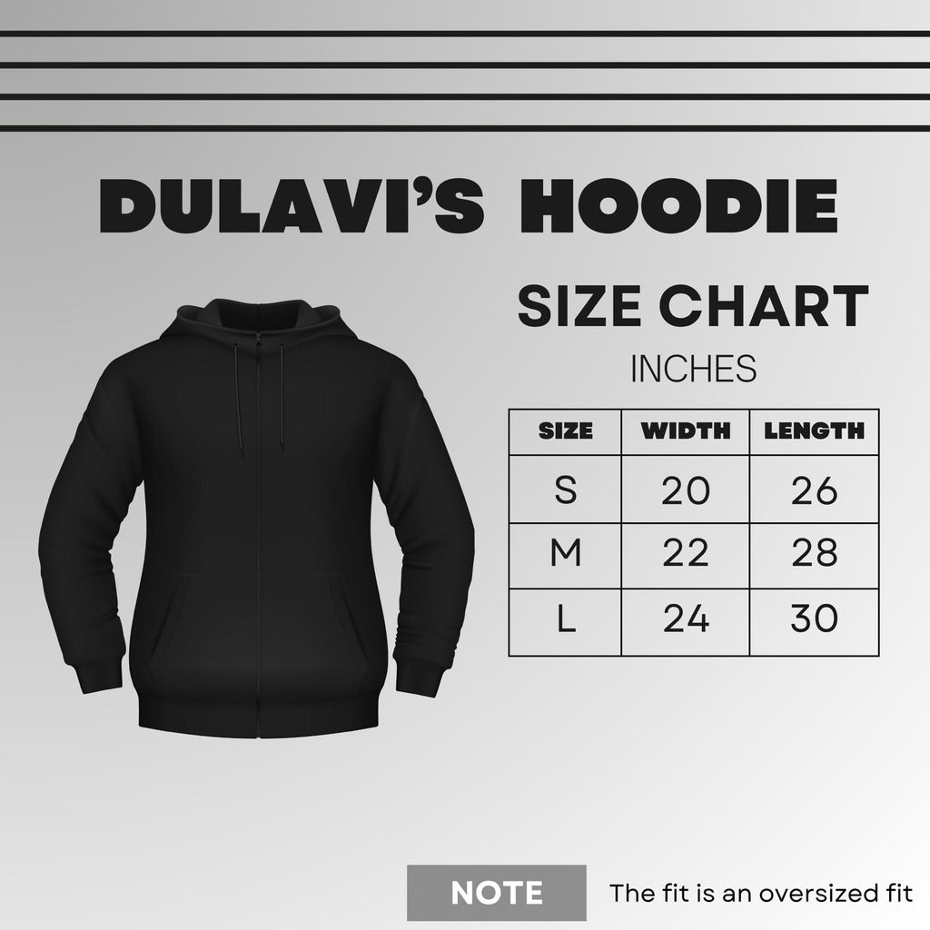 Dulavi’s hoodie
